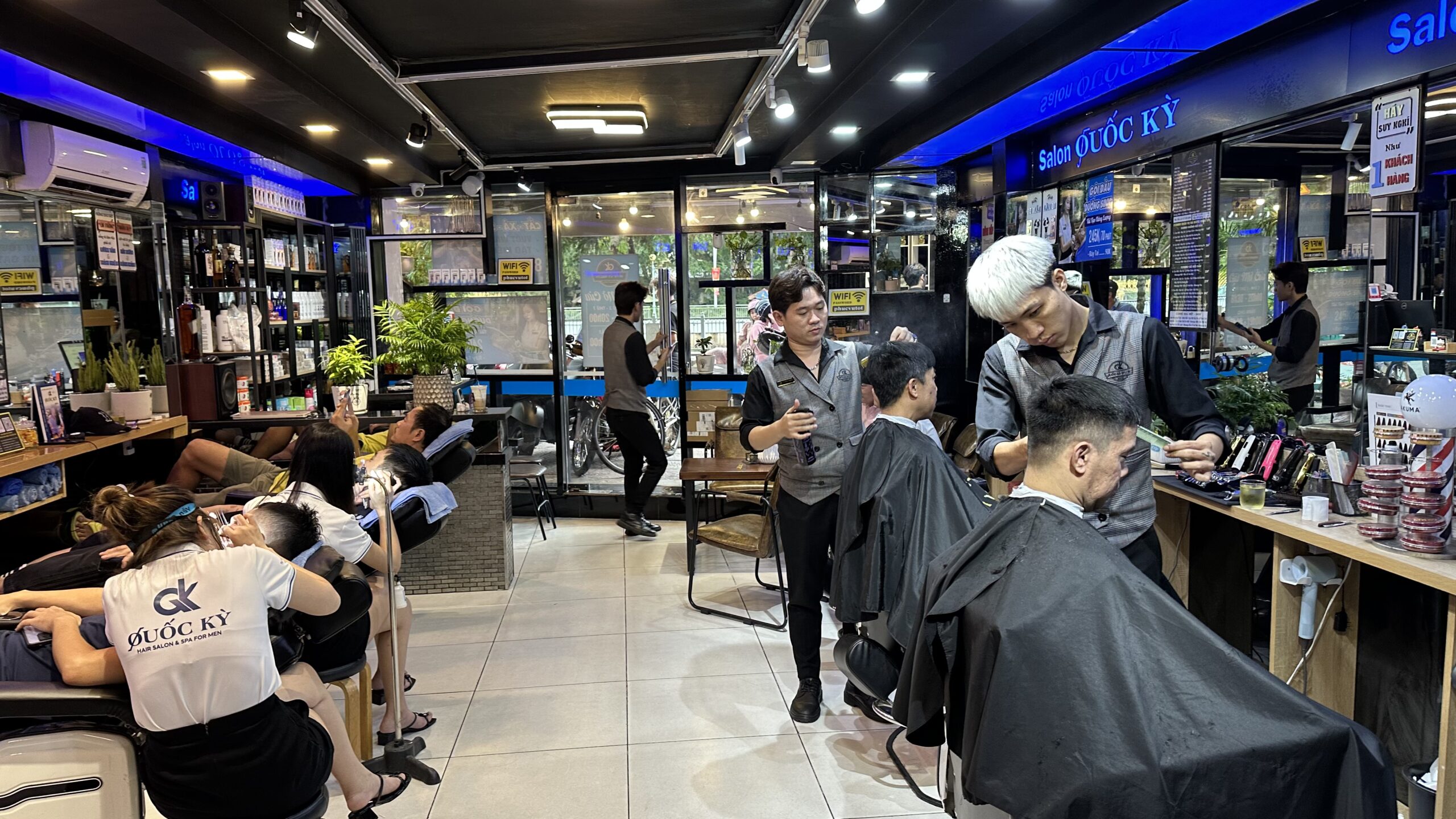 Tiêu chí chọn tiệm cắt tóc gần đây